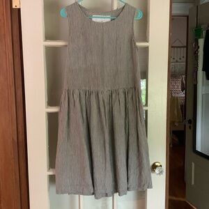 Notperfectlinen smock dress size small